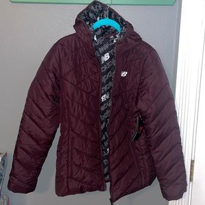 NWT Women’s New Balance Small Plum Tech Jacket